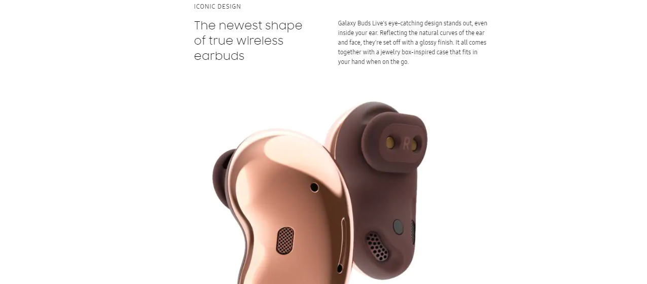 Features of the Galaxy Buds Live